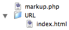 Local file/folder hierarchy